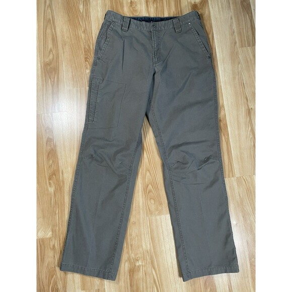 Columbia Titanium Cargo Hiking Pants Heavyweight Outdoors Green Size 32x32 - Picture 1 of 15